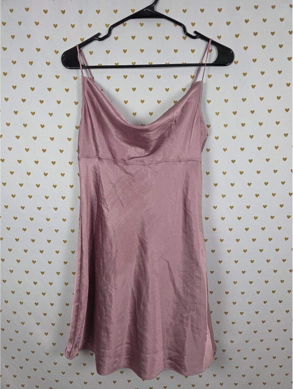 Victorias Secret Satin Slip Dress Nightie Lingerie Small Pink